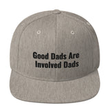 "Good Dads Are Involved Dads/Black Print" -