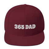 "365 Dad/White Print" - Snapback Hat