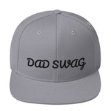 "Dad Swag/Black Print" - Snapback Hat