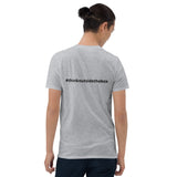 "Think Outside The Box/White or Grey" - Short-Sleeve Unisex T-Shirt