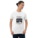 "Think Outside The Box/White or Grey" - Short-Sleeve Unisex T-Shirt