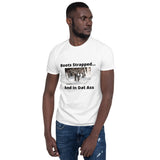 "Boots Strapped -explicit" - Short-Sleeve Unisex T-Shirt