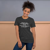 "My Life Matters/Various Colors w/White Print" - Short-Sleeve Unisex T-Shirt