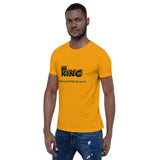 "Respect The King/Black Crown" - Short-Sleeve Unisex T-Shirt