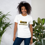 "Respect The Queen/Gold Crown" - Short-Sleeve Unisex T-Shirt