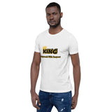 "Respect The King/ Gold Crown #1" - Short-Sleeve Unisex T-Shirt